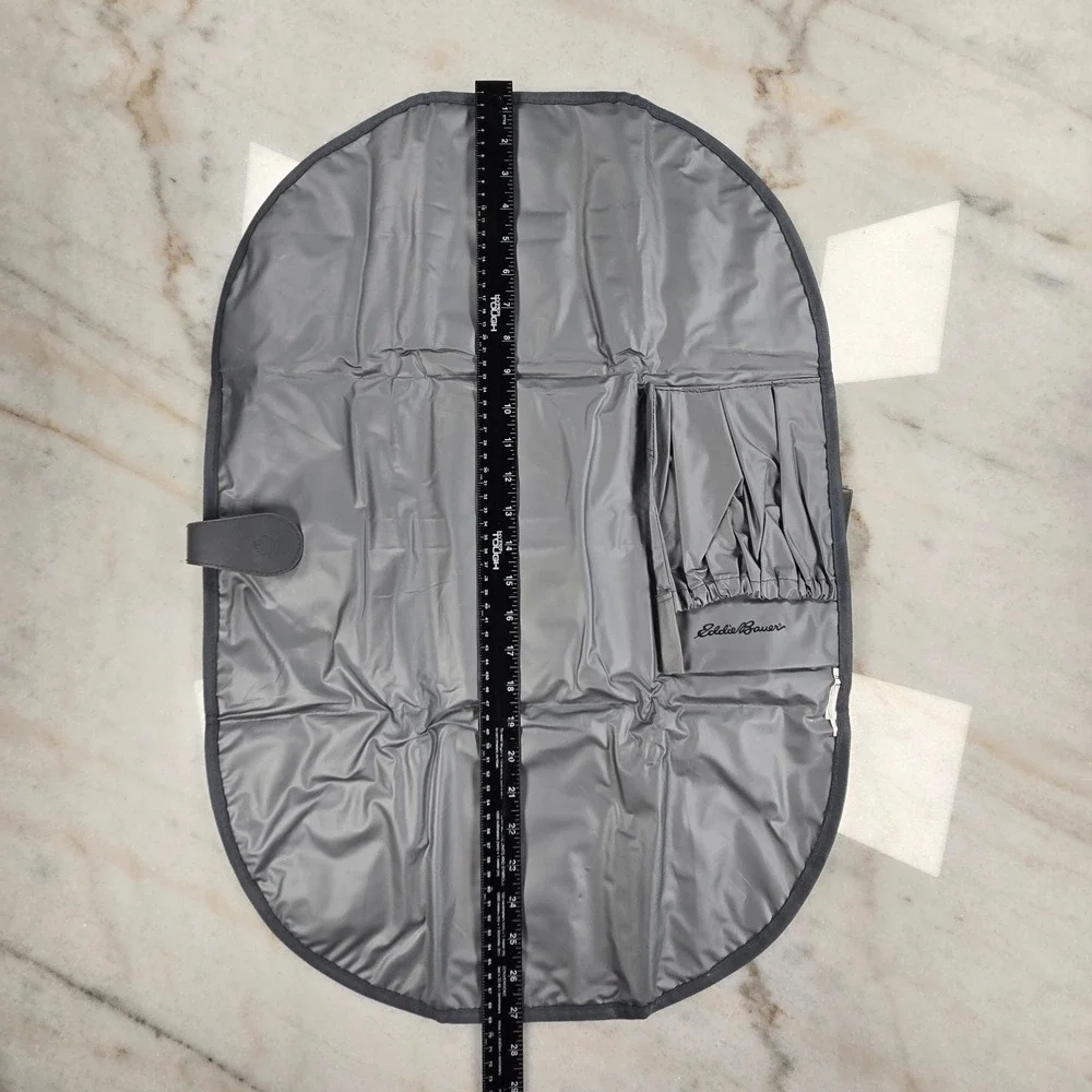 Eddie Bauer Portable Changing Pad Grey Geometric Travel Diaper Clutch Baby Gear
